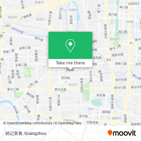 就记美食 map