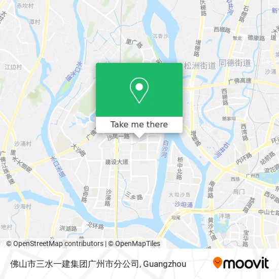 佛山市三水一建集团广州市分公司 map