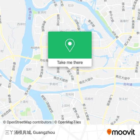 三丫涌模具城 map