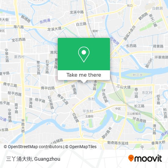 三丫涌大街 map