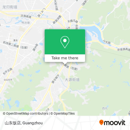山东饭店 map