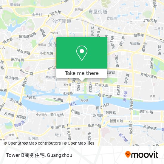 Tower B商务住宅 map