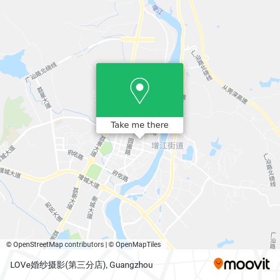 LOVe婚纱摄影(第三分店) map