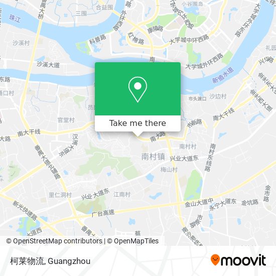 柯莱物流 map