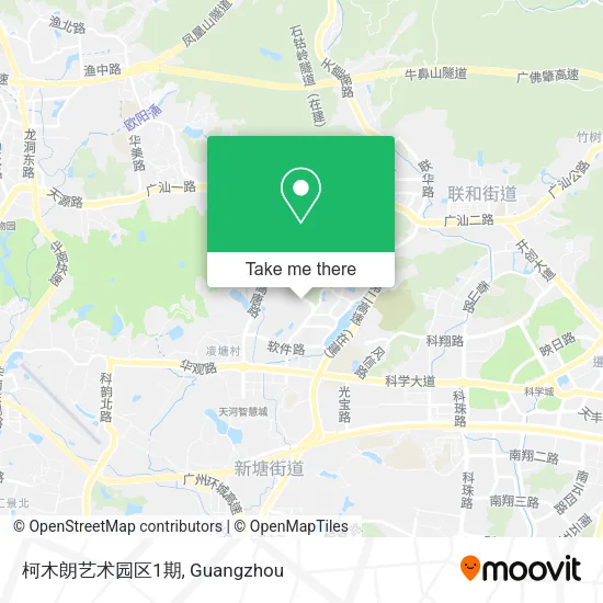 柯木朗艺术园区1期 map