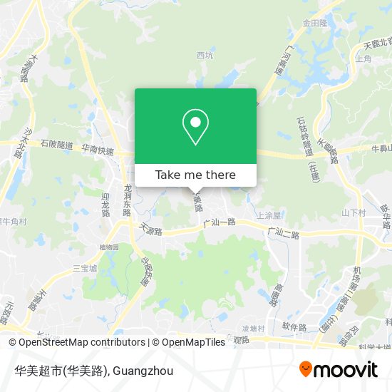 华美超市(华美路) map