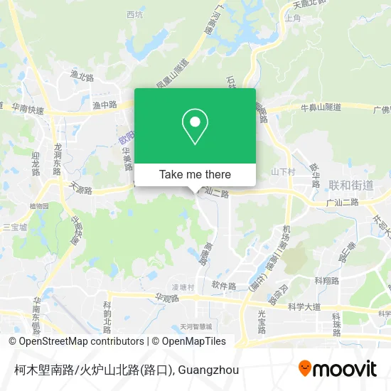 柯木塱南路/火炉山北路(路口) map