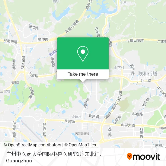 广州中医药大学国际中兽医研究所-东北门 map