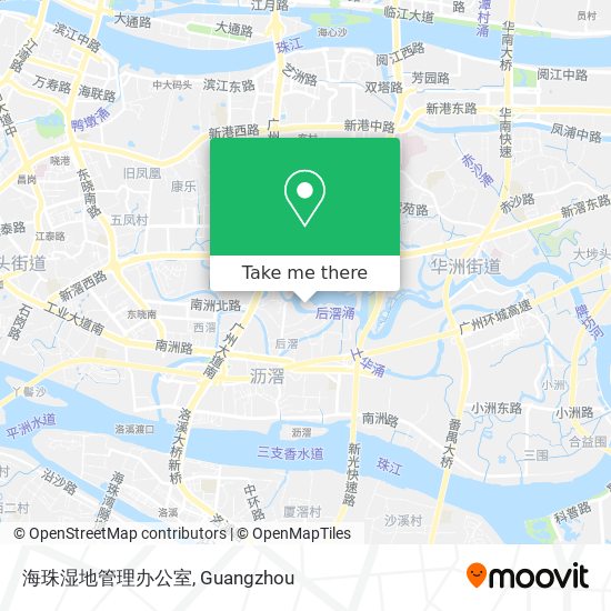 海珠湿地管理办公室 map