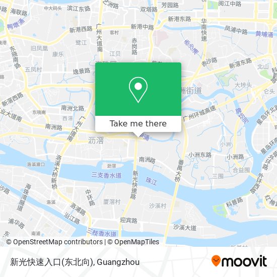 新光快速入口(东北向) map