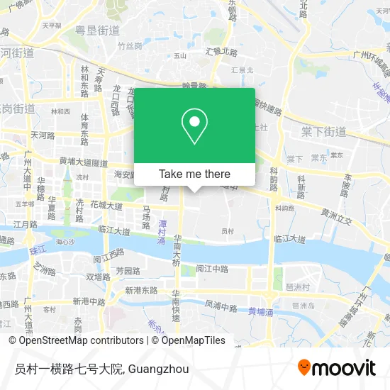 员村一横路七号大院 map