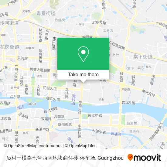 员村一横路七号西南地块商住楼-停车场 map