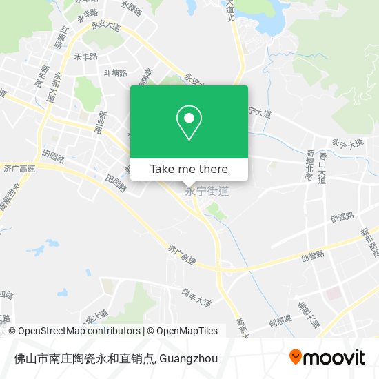 佛山市南庄陶瓷永和直销点 map
