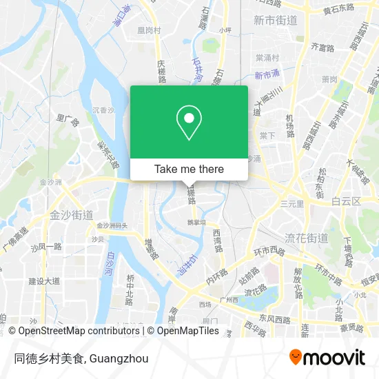 同德乡村美食 map