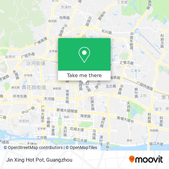 Jin Xing Hot Pot map