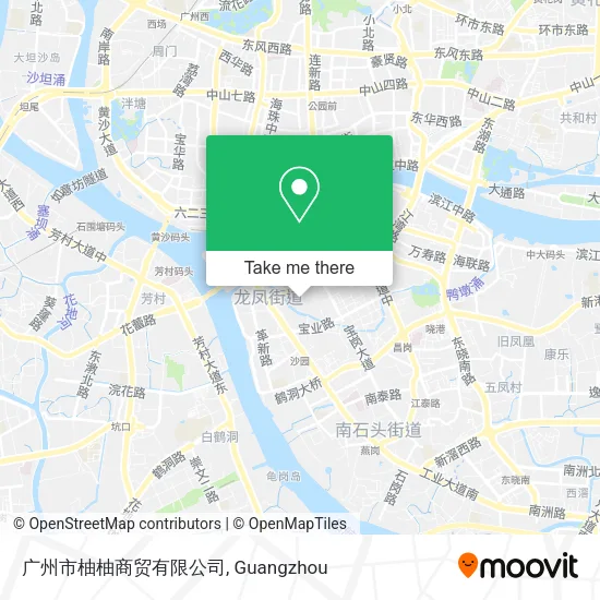 广州市柚柚商贸有限公司 map