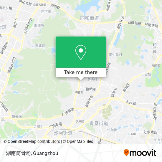 湖南筒骨粉 map