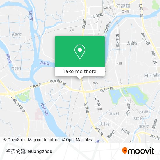福滨物流 map