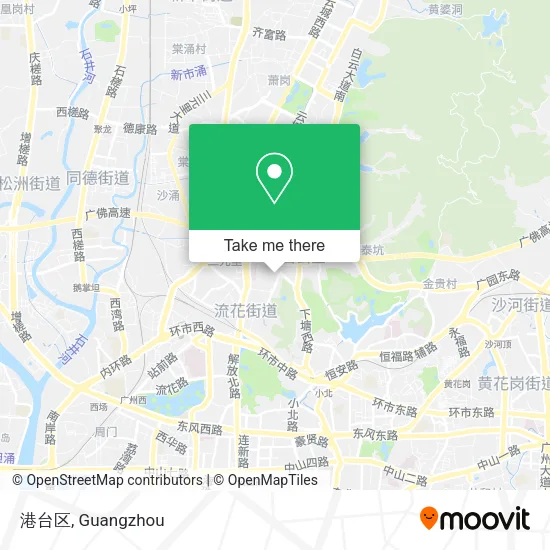 港台区 map