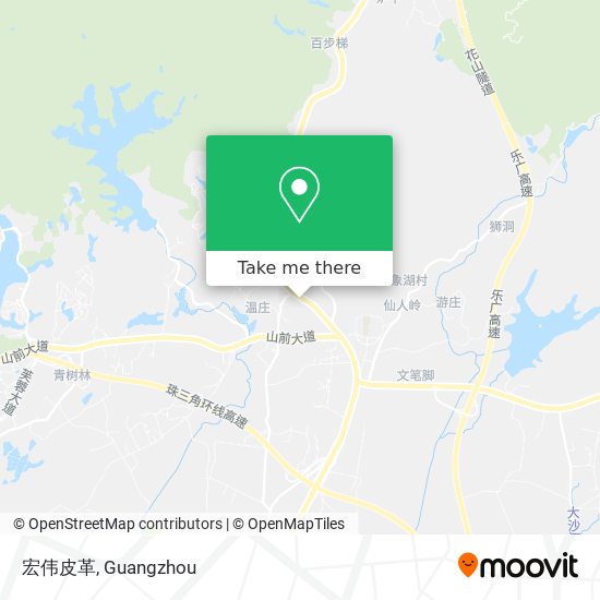 宏伟皮革 map