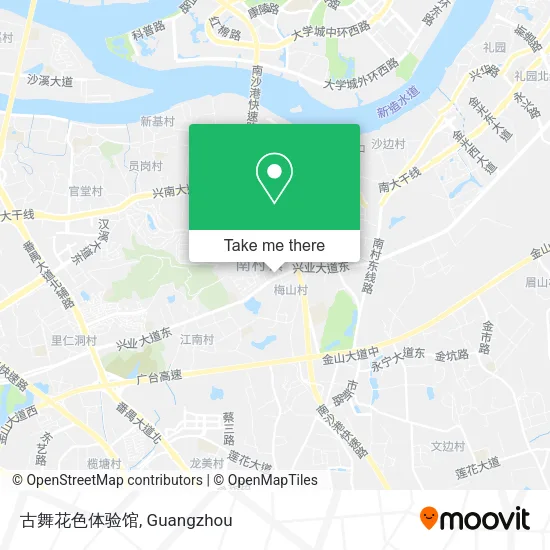 古舞花色体验馆 map