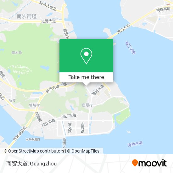 商贸大道 map