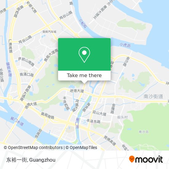 东裕一街 map