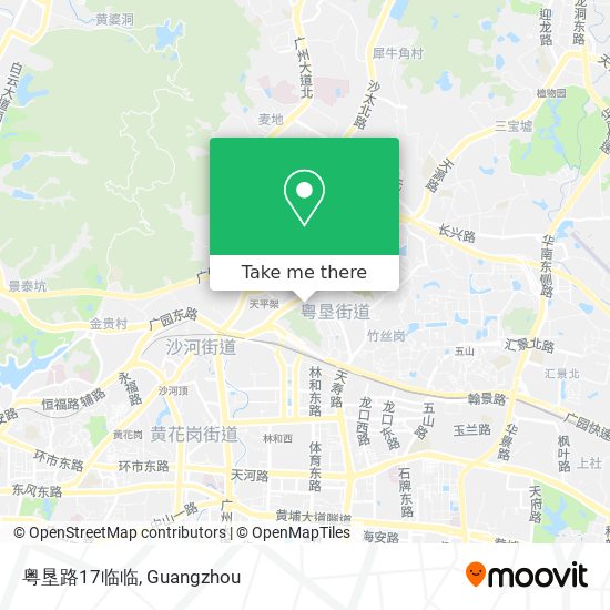 粤垦路17临临 map