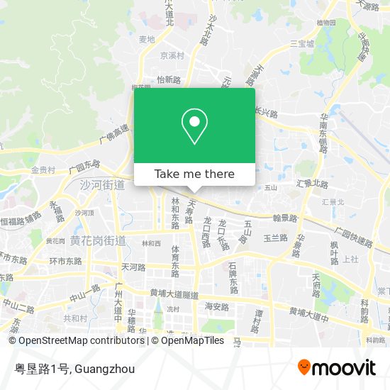 粤垦路1号 map