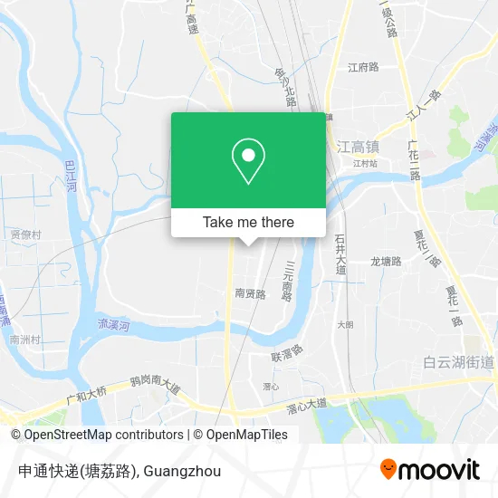 申通快递(塘荔路) map