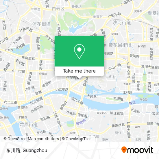 东川路 map