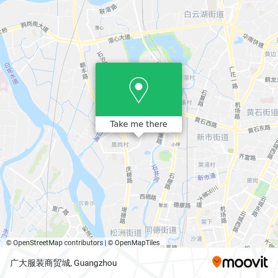 广大服装商贸城 map