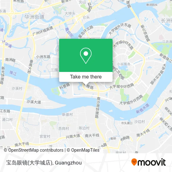 宝岛眼镜(大学城店) map