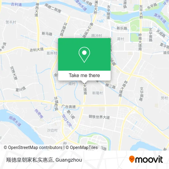 顺德皇朝家私实惠店 map