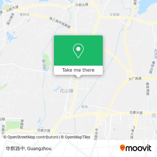 华辉路中 map