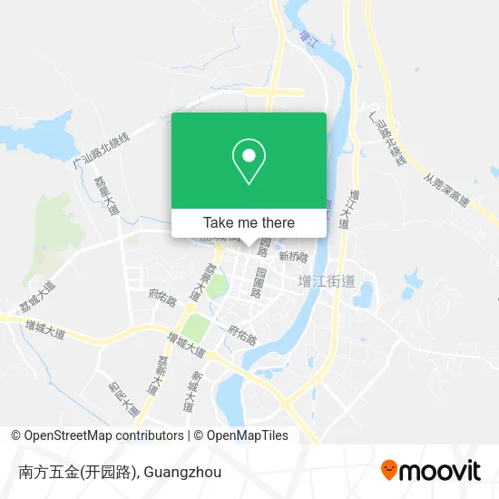 南方五金(开园路) map