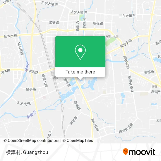 横潭村 map