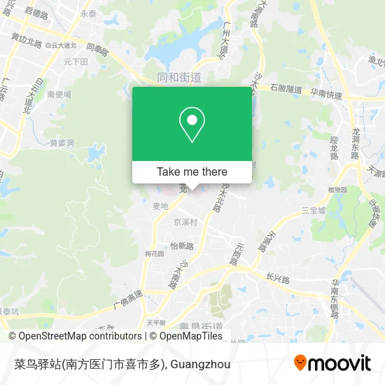 菜鸟驿站(南方医门市喜市多) map