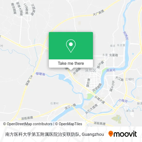 南方医科大学第五附属医院治安联防队 map
