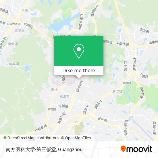 南方医科大学-第三饭堂 map
