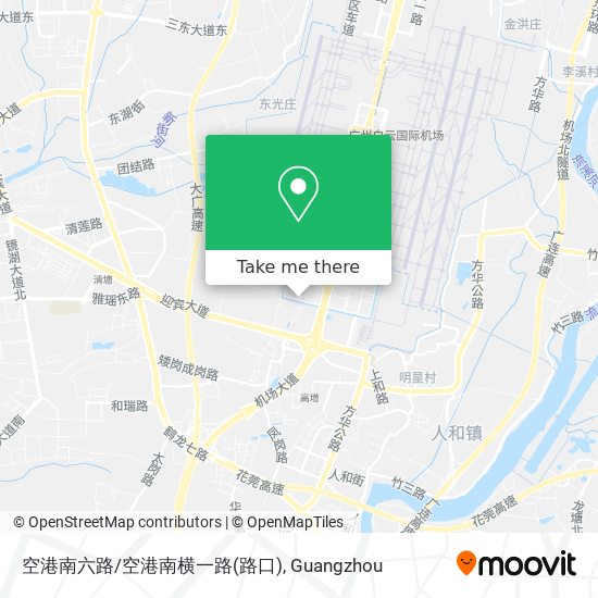 空港南六路/空港南横一路(路口) map