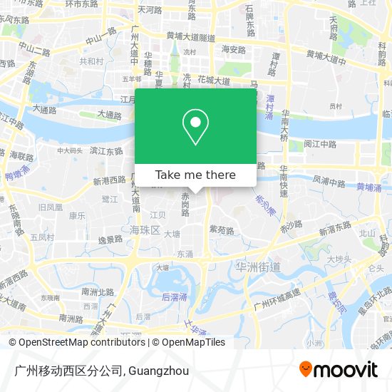 广州移动西区分公司 map