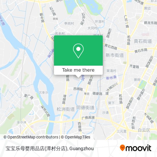 宝宝乐母婴用品店(潭村分店) map