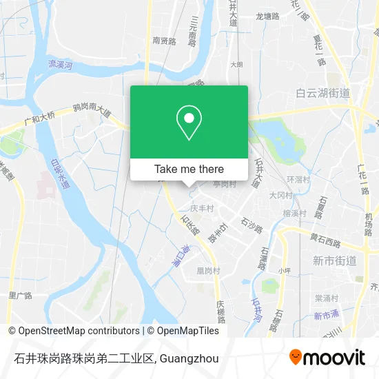石井珠岗路珠岗弟二工业区 map