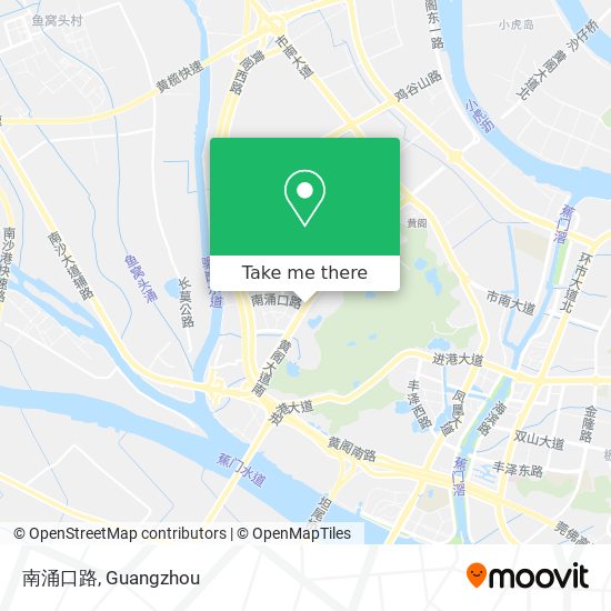 南涌口路 map