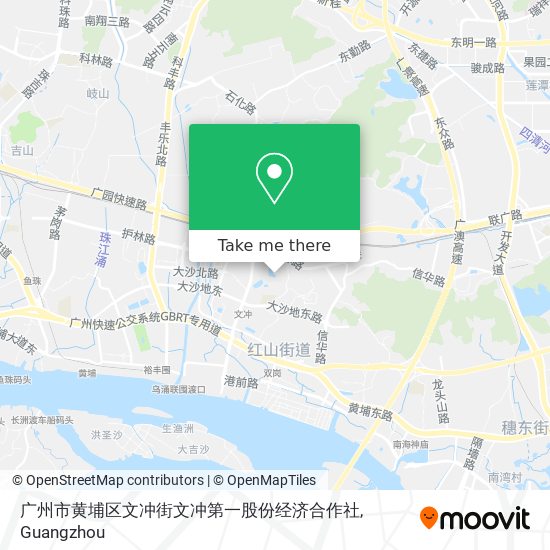 广州市黄埔区文冲街文冲第一股份经济合作社 map