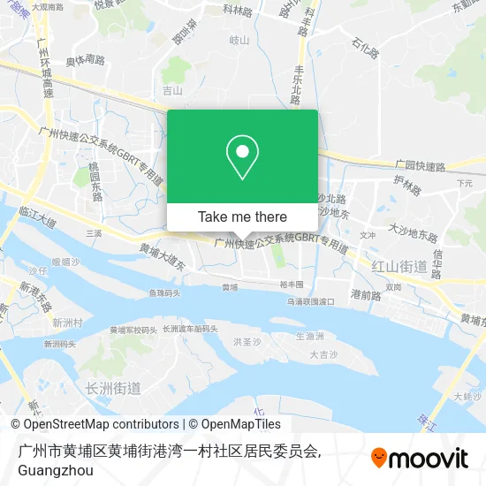 广州市黄埔区黄埔街港湾一村社区居民委员会 map