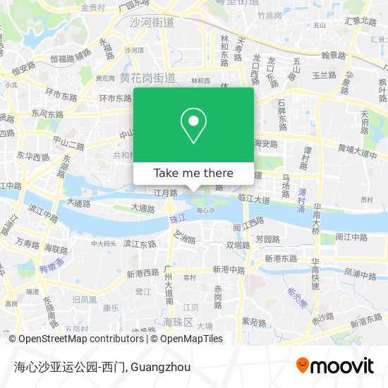 海心沙亚运公园-西门 map