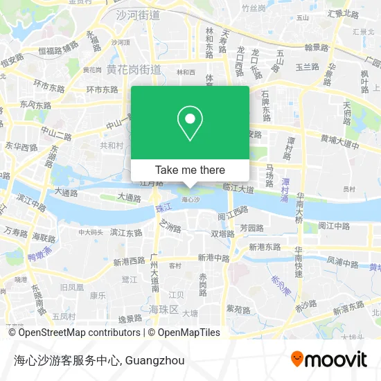 海心沙游客服务中心 map