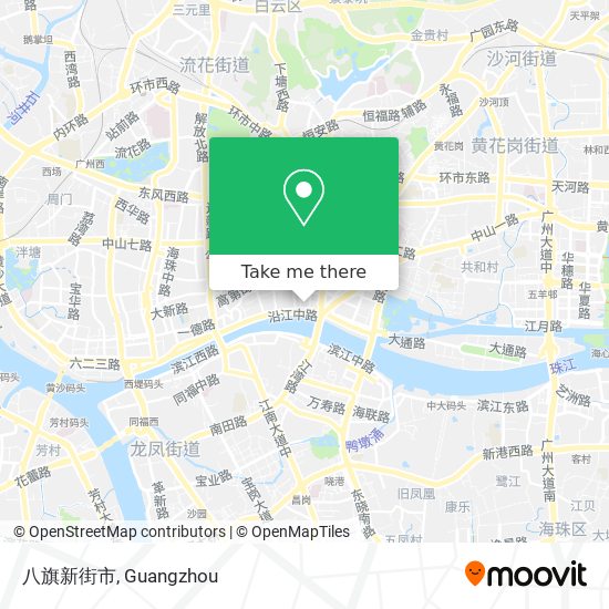 八旗新街市 map